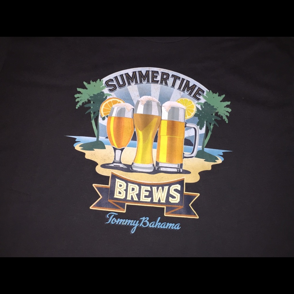 Tommy Bahama Summertime Brews T-Shirt NWT XL